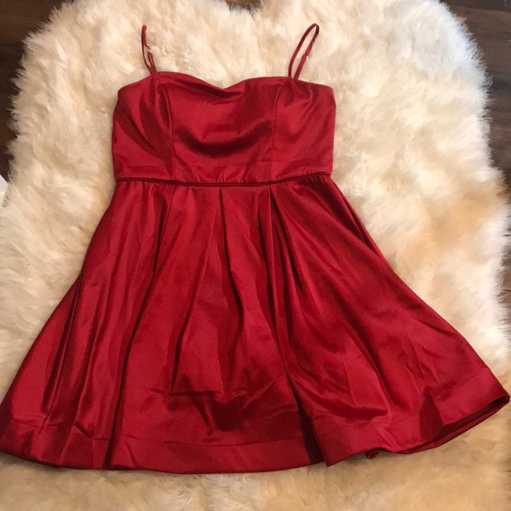 Red Hoco/formal dress